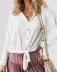 Ellie Knotted Casual Shirt