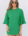 Holland Frilly Half Sleeve Blouse