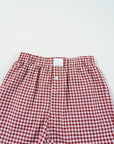 Gingham High Waist Shorts