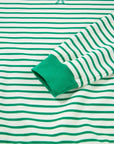 Stripe Patchwork Long Sleeve Top