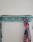 SRWS - Scarf Rack with Shelf