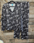 Ranch Life Women's Western Pajama Set