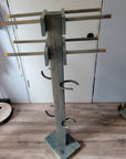 4 Cowboy Hat & 4 Boot Tree Rack | Hybrid Western Organizer | Rustic Wooden Hat & Boot Stand | Functional Entryway Display | Handcrafted in USA