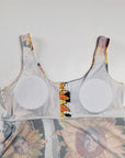 Vintage Cowgirl Tankini & Boy Shorts Swim Set