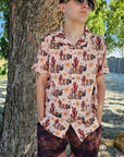 Desert Bison Men's Western Camp Shirt