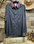 Indian Skull Unisex Western Button Up Shirt