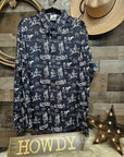 Ranch Life Unisex Western Button Up Shirt