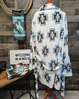 Southwestern Cross Women's Western Bath Robe