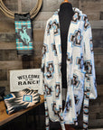 Southwestern Cross Women's Western Bath Robe