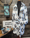 Southwestern Cross Women's Western Bath Robe