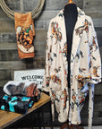 Vintage Cowgirl Women's Bath Robe