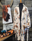 Vintage Cowgirl Women's Bath Robe