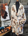 Vintage Cowgirl Women's Bath Robe