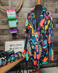 Crazy Cactus Lady Western Bath Robe