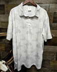 Shadow Bronc Men's Western Polo Shirt