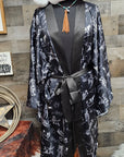 Ranch Life Women's Lounge Kimono Robe