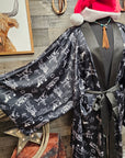 Ranch Life Women's Lounge Kimono Robe