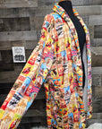 Vintage Rodeo Poster Women's Western Bath Robe