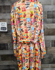 Vintage Rodeo Poster Women's Western Bath Robe