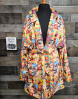 Vintage Rodeo Poster Women's Western Bath Robe