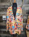 Women's Vintage Rodeo Poster Blazer