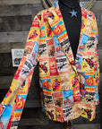 Women's Vintage Rodeo Poster Blazer