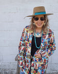 Cowboy Collage Women's Western Blazer