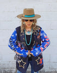 ULTRA MAGA TRUMP WOMENS BLAZER