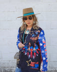 ULTRA MAGA TRUMP WOMENS BLAZER