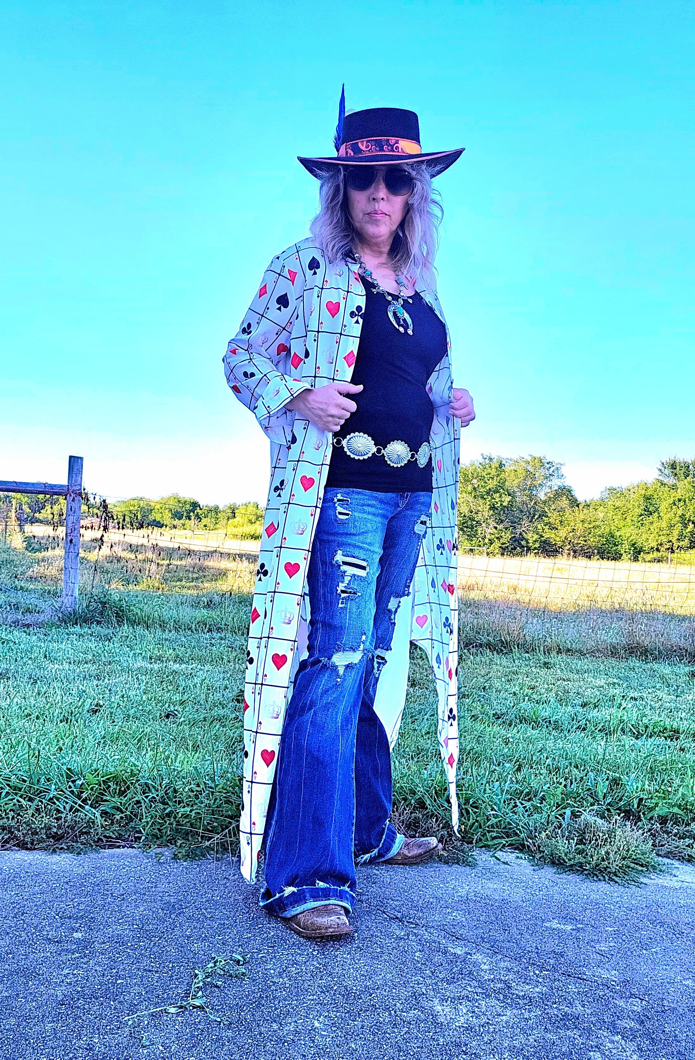 Viva Las Vegas Rodeo Women's Western Duster Dress – Everest Ranch