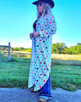 Viva Las Vegas Rodeo Women's Western Duster Dress