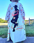 Viva Las Vegas Rodeo Women's Western Duster Dress