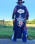 Vegas Rodeo Women's Western Duster Dress