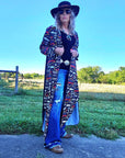 Rodeo Vegas Women's Western Duster Dress