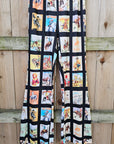 Vintage Cowboy Collage Western Flare Pants