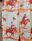 Retro Western Flare Pants