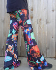 Neon Vegas Flare Pants