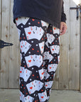 Vegas Casino Gambling Flare Pants