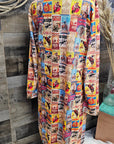 Vintage Rodeo Poster Lightweight Cardigan