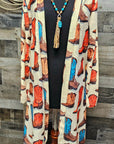Got My Boots Lightweight Cardigan