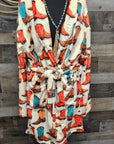 Got My Boots Western Bath Robe