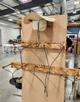 COWBOY TRAILER RACK 2 HAT - Cowboy Hat Rack - Functional Western Decor CAMPER Cowboy hat hanger