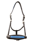 ExionPro Duo-Tone Leather Halter - Blue
