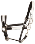 ExionPro Duo-Tone Leather Halter - White