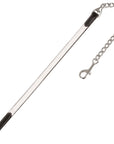 ExionPro Duo-Tone Leather Lead with Chain - White