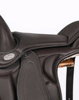 Horse English Treeless Saddle Hilason Endurance Trail Pleasure Leather