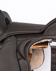 Horse English Treeless Saddle Hilason Endurance Trail Pleasure Leather