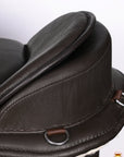 Horse English Treeless Saddle Hilason Endurance Trail Pleasure Leather