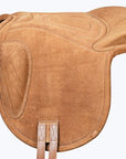 Sp101-F Baretek English Leather Bareback Horse Saddle Pad Trail Riding