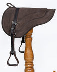 Hilason Natural Horsemanship Leather Bareback Western Treeless Saddle Pad